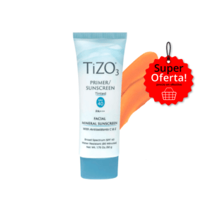 Bloqueador solar facial PRIMER con color SPF40+ TIZO 3 50g