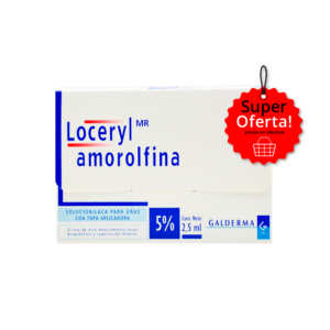 Loceryl amorolfina 5% (laca para uñas) GALDERMA 2.5ml