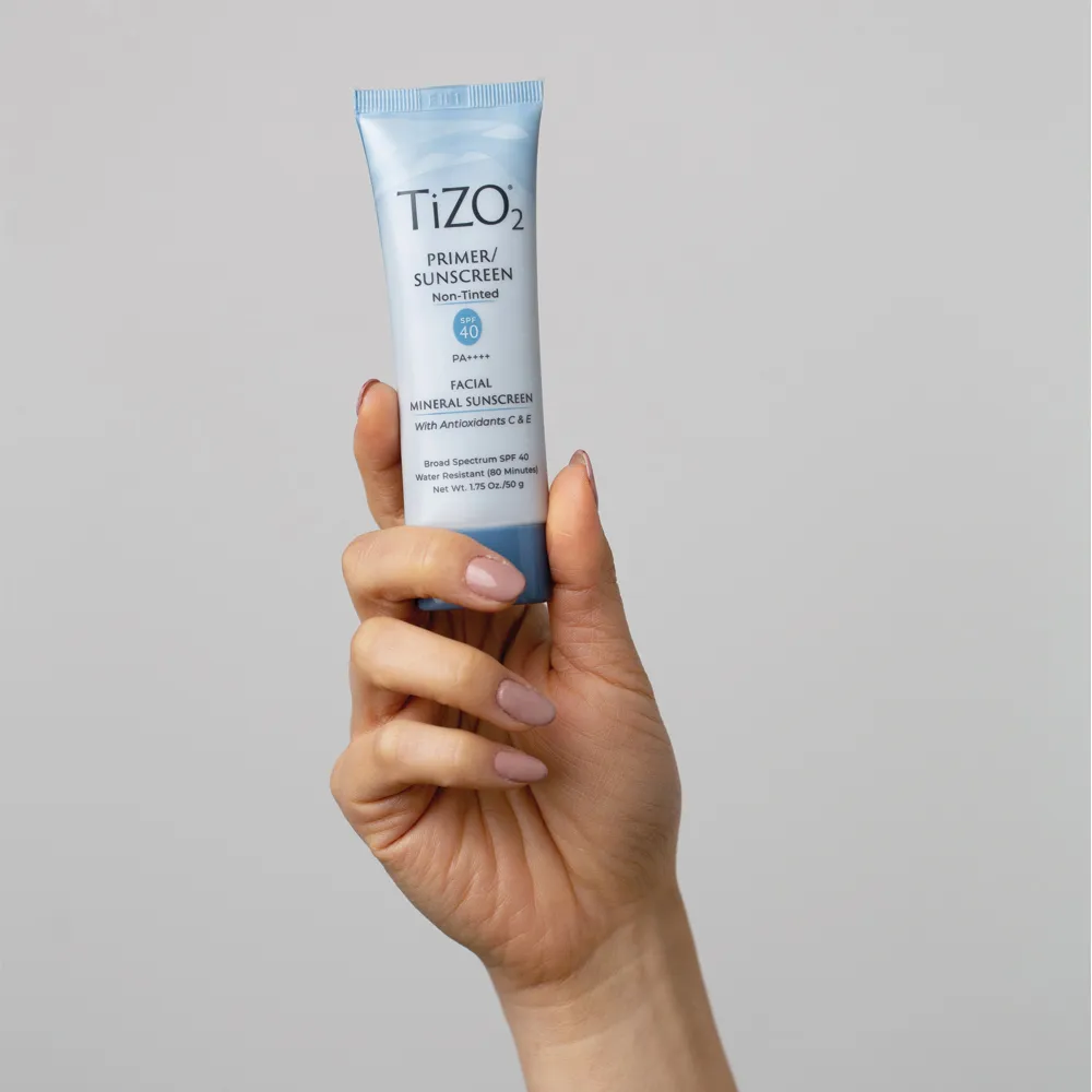 Bloqueador solar facial PRIMER sin color SPF40+ TIZO 2 50g - Imagen 4