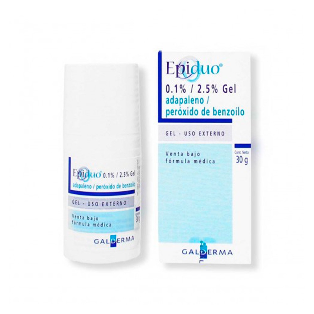 EPIDUO gel adapaleno 0.1% + peróxido de benzoilo al 2.5% GALDERMA 30g - Imagen 3