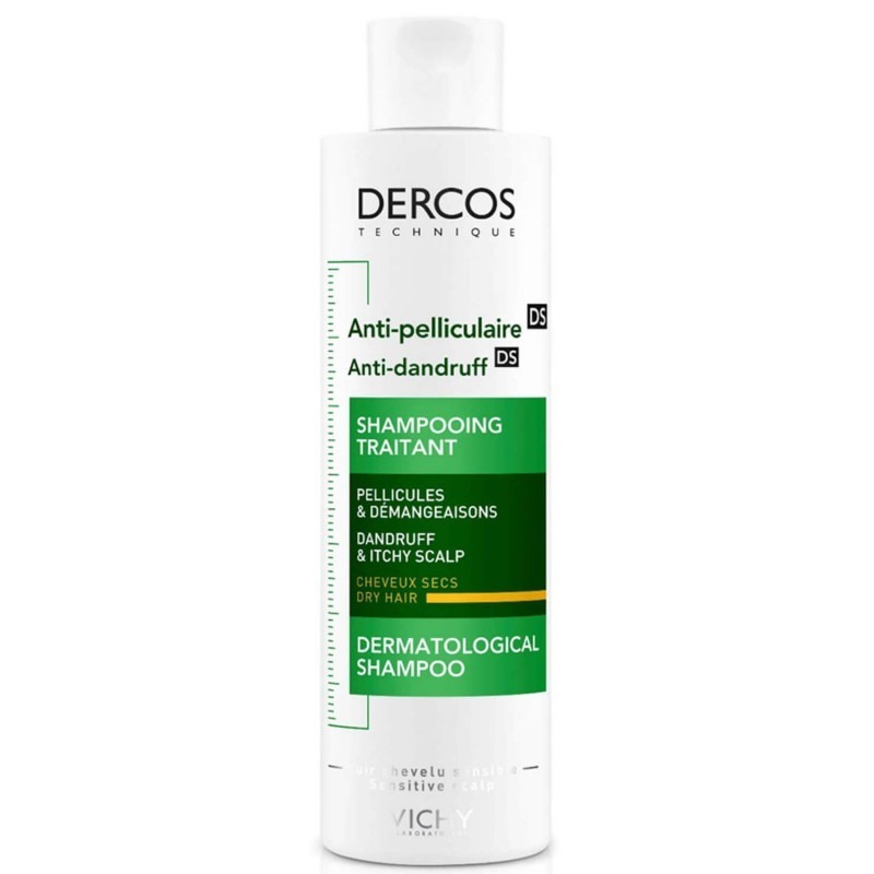 DS Shampoo Anticaspa para cabello graso DERCOS 200mL - Imagen 2