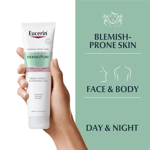 Dermopure Oil Control Gel limpiador de EUCERIN 150mL - Imagen 4